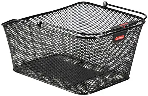 Fahrradkorb (hinten) KLICKfix Erwachsene 2128019540, schwarz