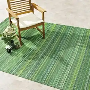 Outdoor-Teppich FAB HAB Cancun, Grün, 120cm x 180cm
