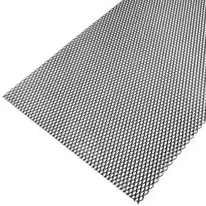 Streckmetall Recambo Alu Renngitter, 100x33cm, schwarz
