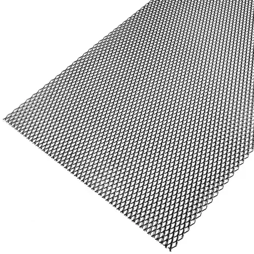 Streckmetall Recambo Alu Renngitter, 100x33cm, schwarz