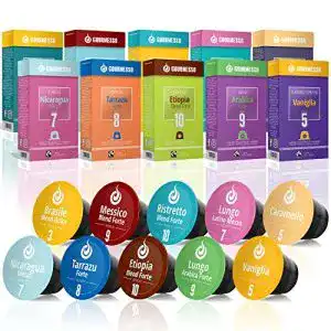 Kaffeekapseln Gourmesso Testbox – 100 Nespresso kompatible