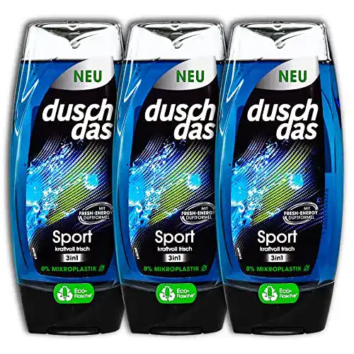 Duschgel Herren TopDeal 3 er Pack Duschdas Sport 3in1 3 x