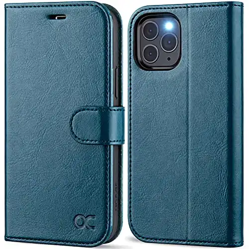 iPhone-12-Lederhülle OCASE iPhone 12 Hülle iPhone 12 Pro