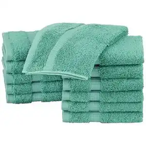 Waschlappen Pinzon by Amazon Pinzon, 12er-Pack, Mineralgrün