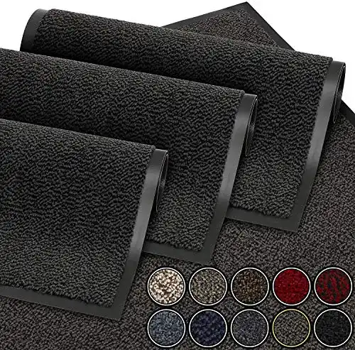 Schmutzfangmatte GadHome, Schwarz Anthrazit 60×90 cm
