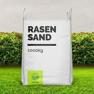 Rasensand Gardner Sand zur Bodenverbesserung – Quarzsand