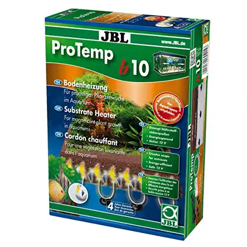Die beste Aquarium-Heizung JBL ProTemp b10, Bodenheizung für 50 - 120 l 2026 Test Bestseller Aquarium-Heizung JBL ProTemp b10, Bodenheizung für 50 – 120 l