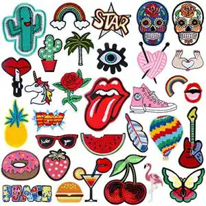 Patches RYMALL zum Aufbügeln 32 STK Patch Sticker