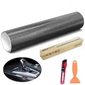 Autofolie SEAMETAL Carbon Folie 7D Selbstklebend