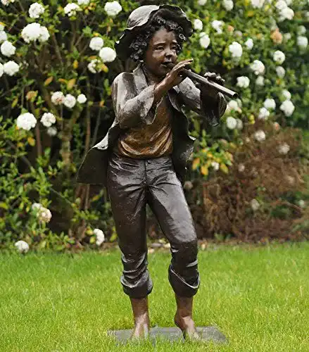 Bronzefigur H. Packmor GmbH Bronzeskulptur eines Jungen