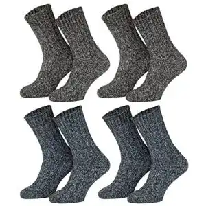 Wintersocke Piarini 4 Paar Norwegersocken n Damen Herren