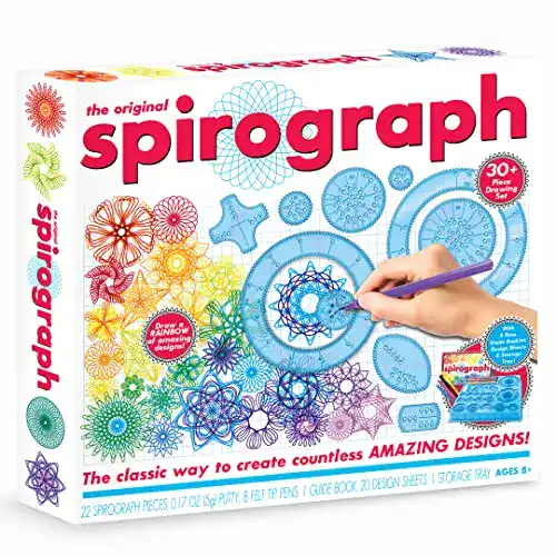 Die beste Spirograph Spirograph Original, Mehrfarbig, Einheitsgröße (SP202) 2026 Test Bestseller Spirograph Spirograph Original, Mehrfarbig, Einheitsgröße (SP202)