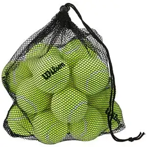 Drucklose Tennisbälle Wilson Tennisbälle, drucklos, für 18 Bälle