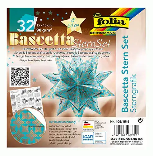 Bascetta-Stern folia 405/1515 – Bastelset Bascetta Stern Sterngrafik