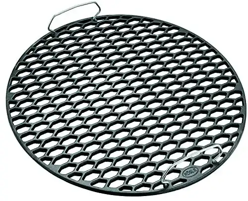 Grillrost Gusseisen RÖSLE Gussrost RS, emailliert mit Wabenmuster