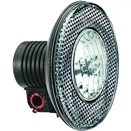 Fahrradlampe-Nabendynamo busch+müller Lumotec rund
