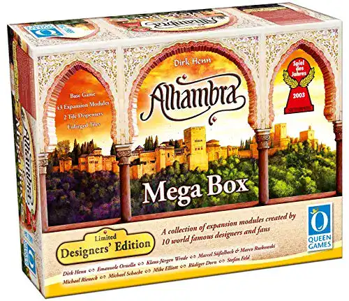 Alhambra-Spiel Queen Games 10452 – Alhambra – Mega Box