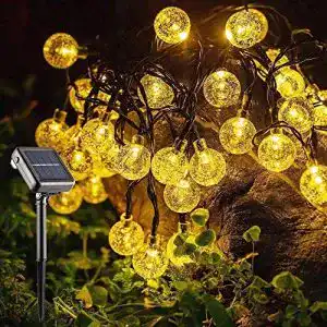 Gartenbeleuchtung Solar SUNACE Lichterkette, 10.85M 60 LED
