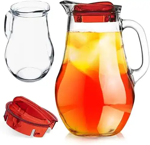 Glaskrug orion group Glaskaraffe Karaffe Glas Wasserkaraffe | 2,1 L