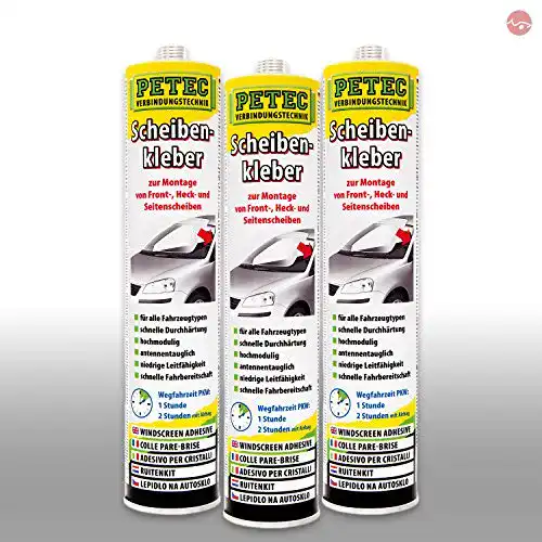 Scheibenkleber Petec_bundle 3X PETEC SCHEIBENKLEBER KARTUSCHE