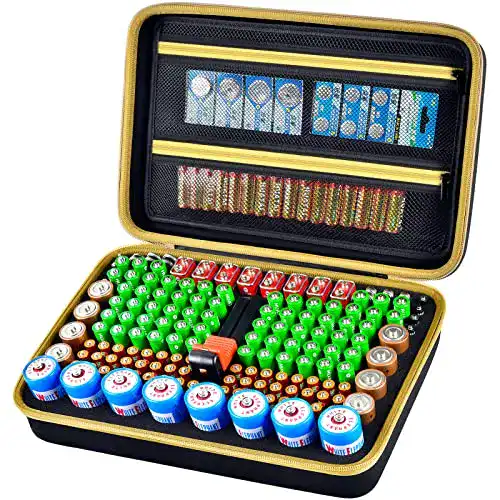 Batterie-Aufbewahrungsbox Boobowl, hält bis zu 162 Batterien