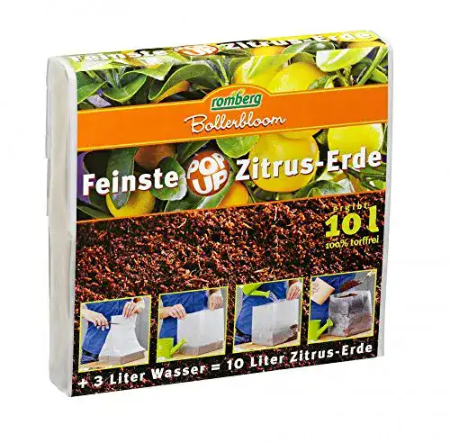 Zitruserde Romberg 76520K Zitruspflanzen Erden 10 L Pop Up Packung