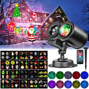 Weihnachtsprojektor Litake LED, wasserdicht, 10 Farben
