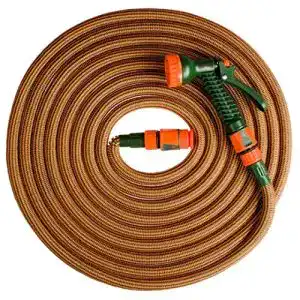Flexibler Gartenschlauch 50m MIVOS für 1/2 und 3/4 Zoll Hähne