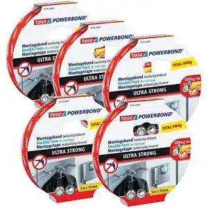 Tesa Powerbond tesa doppelseitiges Montageband ULTRA STRONG