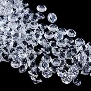 Dekosteine Faburo 3000 Stück Deko Diamanten Hochzeit