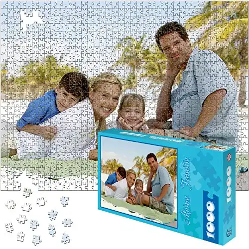 Fotopuzzle martinpuzzle 1000 Teile, 60x46cm – Individuelles Puzzle