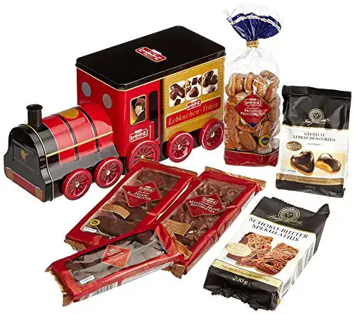 Lebkuchen Lambertz mischung Dose “-Train”, 825 g