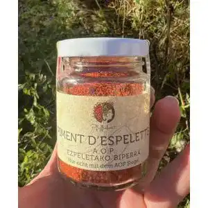 Piment Pfefferbraut d´Espelette AOP original 40g im Glas