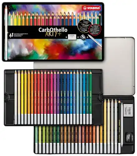Die beste Buntstifte professionell STABILO Pastellkreidestift - CarbOthello 2026 Test Bestseller Buntstifte professionell STABILO Pastellkreidestift – CarbOthello
