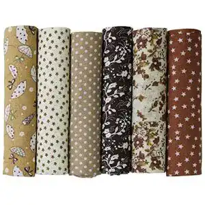 Patchworkstoff UOOOM 6 Stück 50 x 50cm Stoffpakete Patchwork