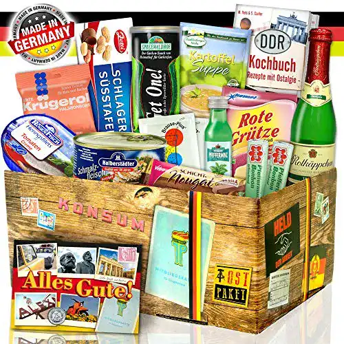 Präsentkorb Ostprodukte-Versand.de „DDR SPEZIALITÄTEN BOX“