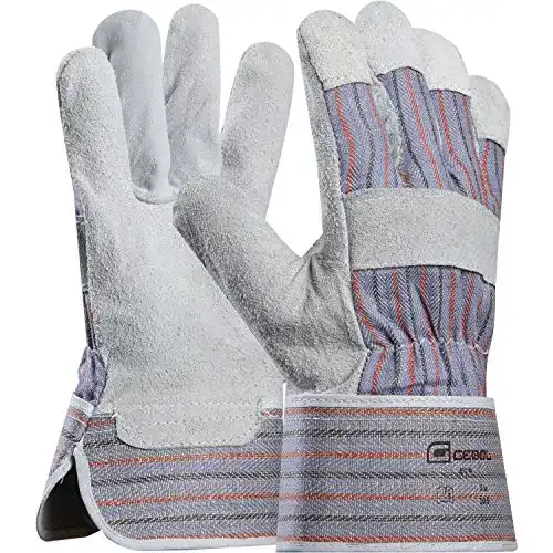 Arbeitshandschuhe Leder Gebol Arbeitshandschuh ECO | Größe 10,5