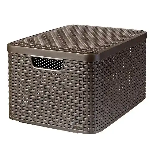 Aufbewahrungsbox CURVER Dunkelbraun