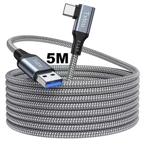 Oculus-Link-Kabel Txtcu Oculus Quest Link Kabel 5M, USB3.0 A