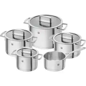 Zwilling-Topfset Zwilling Vitality Kochtopf-Set, 5-teilig, 4 Deckel