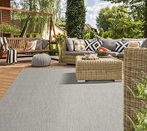 Outdoor-Teppich Mia´s Teppiche “Lara”, Flachgewebt, 80×150 cm