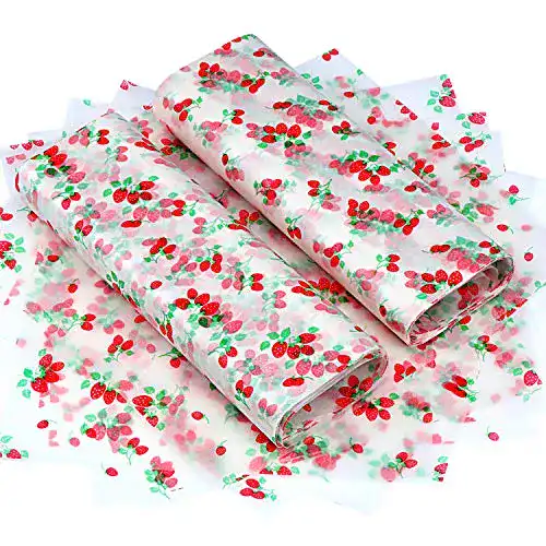Butterbrotpapier TsunNee Einpackpapier, Erdbeermodell