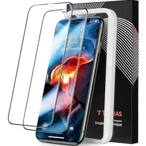 iPhone-11-Panzerglas TORRAS Militärische Vollbild [2023 Neueste]