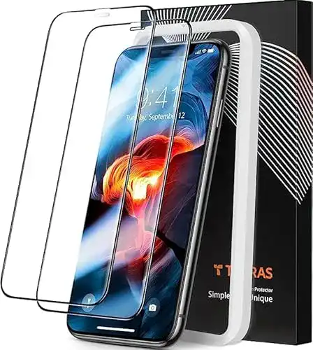 iPhone-11-Panzerglas TORRAS Militärische Vollbild [2023 Neueste]
