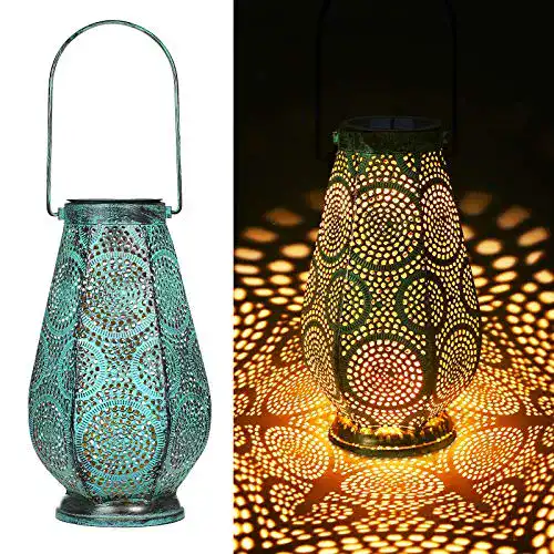 Solar-Laterne JOYCREATOR LED Hängend, IP65, Weihnachten