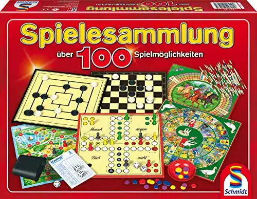 Spielesammlung Schmidt Spiele 49147 , mit über 100