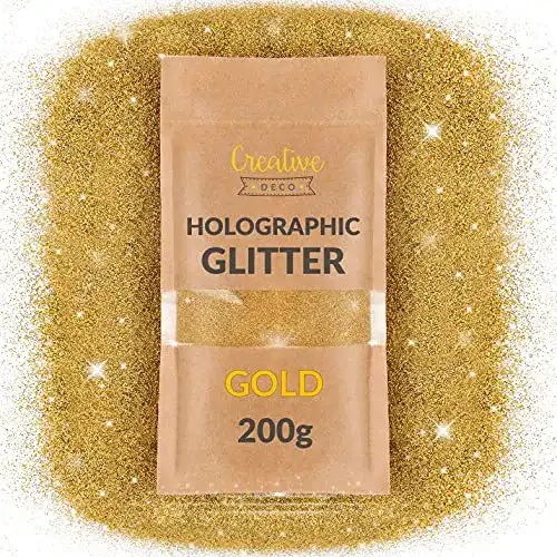 Die beste Goldstaub Creative Deco 200g Gold Holographisch Glitzerpulver 2026 Test Bestseller Goldstaub Creative Deco 200g Gold Holographisch Glitzerpulver