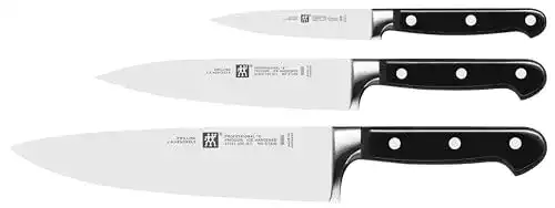 Messer Solingen Zwilling Professional S Messer-Set, 3-teilig