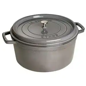Gusseisen Bräter STAUB 1004230 Cocotte, Rund 30 cm, 8,35 L