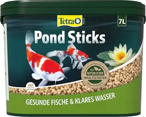 Koifutter Tetra Pond Sticks – Fischfutter für Teichfische 7 L Eimer
